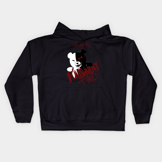 Dangan Ronpa: Monokuma's Punishment Kids Hoodie by Michelle Rakar